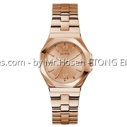 Guess Empress Rose Gold-Tone Round Analog Watch 34mm GW0873L3